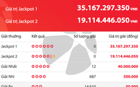 Thứ bảy ngày 24 tháng 1, tiền cộng dồn giải độc đắc của Vietlott tăng 35,1 tỉ