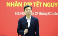 Anh Nguyễn Minh Triết gặp mặt, chúc tết cán bộ Hội Sinh viên Việt Nam