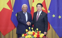 Chủ tịch nước Lương Cường chủ trì lễ đón chính thức Chủ tịch Hội đồng châu Âu