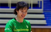 Thanh Thúy cùng CLB Gunma Green Wings ngược dòng bất thành tại giải bóng chuyền Nhật Bản