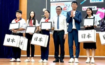 Tăng gấp đôi số học sinh TP.HCM thi hùng biện tiếng Nhật