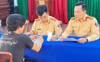 Tài xế chạy ngược chiều vì 'đi theo định vị' bị CSGT TP.HCM phạt 19 triệu