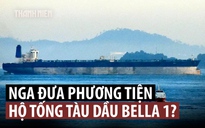 Tàu ngầm Nga hộ tống tàu dầu đang bị Mỹ truy đuổi?