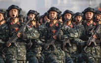 Lực lượng tinh nhuệ cùng dàn khí tài hiện đại diễn tập phục vụ Đại hội Đảng