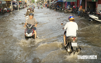 Sông Sài Gòn triều cường vượt lịch sử, chiều nay tiếp tục tăng