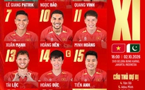 Đội tuyển Việt Nam quyết thắng Pakistan: Hoàng Đức, Minh Hoàng và Tài Lộc đá chính, Đình Bắc dự bị