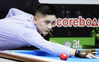 Billiards: Cơ thủ Việt Nam thắng nghẹt thở 'vua sê-ri' Hàn Quốc, vào vòng 32 PBA