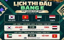 Lịch thi đấu chi tiết bảng E Asian Cup 2027 mới nhất: Việt Nam không phải đá đêm bất kỳ trận nào