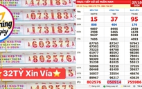 Xổ số miền Nam ngày 27 tháng 10: 'Truy tìm' những người cùng trúng 32,1 tỉ đồng