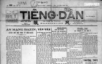 Kỷ vật kể chuyện cụ Huỳnh: Đọc lại Tiếng Dân từ gần 1 thế kỷ trước
