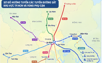 Quy hoạch 7 tuyến đường sắt mới tại TP.HCM