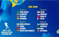 U.17 Việt Nam chung bảng Hàn Quốc, UAE tại U.17 châu Á: Quyết giành vé đi World Cup