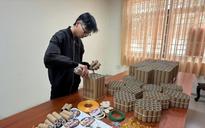 Gần tết, nam thanh niên bị bắt vì sản xuất pháo nổ