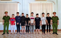 Nhóm 8 thanh thiếu niên chém, cướp tài sản của người đi đường khai gì?