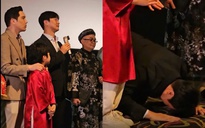 Giám đốc Lotte Entertainment Vietnam quỳ gối mong khán ủng hộ 'Mùi phở'