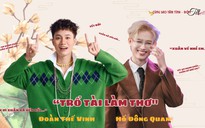 Hồ Đông Quan - Đoàn Thế Vinh trổ tài làm thơ chúc tết khiến trường quay 'bật ngửa'