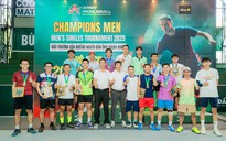 Kịch tính giải pickleball Champions Men 2025 tại Khánh Hòa