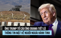 Ông Trump chỉ trích ông Obama tiết lộ 'thông tin mật' về người ngoài hành tinh