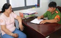 Nữ nghi phạm 65 tuổi giật dây chuyền của du khách viếng chùa ở Cà Mau