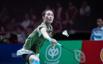 Nguyễn Tiến Minh cùng bà xã xuất hành chinh phục giải cầu lông quốc tế Singapore