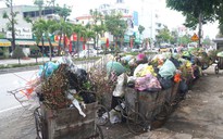 Rác thải chất thành đống ở các phường trung tâm Thanh Hóa