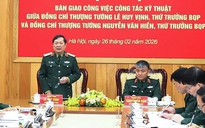 2 thượng tướng bàn giao công việc quan trọng trong quân đội