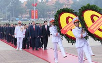 Lãnh đạo Đảng, Nhà nước vào Lăng viếng Chủ tịch Hồ Chí Minh