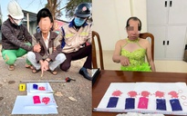 Bắt 2 nghi phạm núp bóng kinh doanh lô tô để mua bán ma túy