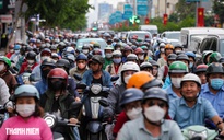 Cửa ngõ sân bay Tân Sơn Nhất giáp tết: Kẹt xe 'ngộp thở' đường Cộng Hòa, Trường Chinh