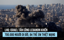 84 trẻ em thiệt mạng ở Lebanon vì Israel oanh tạc