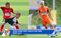 TNSV THACO Cup 14.3: Chờ bảng C để xác định cặp đấu tứ kết | Tiền vệ điển trai ước mơ làm doanh nhân