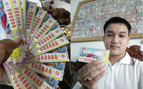 Trúng xổ số miền Nam với dãy số siêu đẹp 888888, chàng trai chần chừ... đổi thưởng