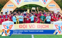 TNSV THACO Cup 2026 ngày 22.3: Trường ĐH Thủy lợi lên ngôi vương