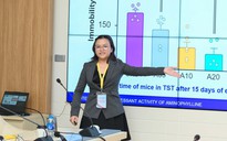 Sinh viên ngành y báo cáo bằng tiếng Anh, tiếng Pháp tại hội nghị khoa học