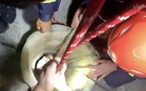 Giải cứu cô gái rơi xuống giếng sâu lúc rạng sáng ở Gia Lai