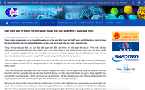 Viện Hóa học bác bỏ cáo buộc liên quan dự án giải nhất khoa học kỹ thuật quốc gia