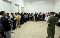 Tạm giữ 40 đối tượng đánh bạc núp bóng câu cá trao thưởng