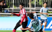 Trợ lý HLV Lào: 'Chúng tôi cổ vũ hết mình cho Trường ĐH Nha Trang’