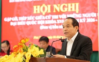 Bầu cử Quốc hội: Ứng cử viên tại Huế cam kết chống oan sai, không bỏ lọt tội phạm