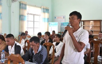 Ở nơi mà người dân mong những con đường kiên cố, tiếp cận khoa học kỹ thuật