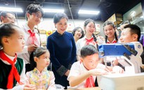 Phu nhân Ngô Phương Ly thăm Trung tâm Tống Khánh Linh tại Bắc Kinh