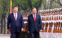 Lễ đón Tổng Bí thư, Chủ tịch nước Tô Lâm thăm cấp nhà nước Trung Quốc