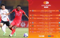 Lịch thi đấu sớm nhất vòng 19 V-League: Becamex TP.HCM vẫn nguy cơ xuống hạng, khó thắng Hà Nội