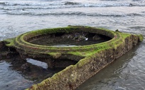 Xác xe tăng bất ngờ xuất hiện rồi biến mất tại bãi biển Quy Nhơn