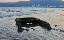 Xác xe tăng ở bãi biển Quy Nhơn sẽ được trục vớt