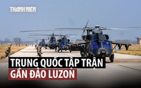 Hạm đội Trung Quốc tập trận gần Philippines