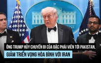 Ông Trump hủy chuyến đi của đặc phái viên, khả năng hòa đàm với Iran lung lay