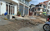 Công trình ngổn ngang làm khổ người dân