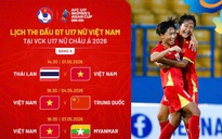 Lịch thi đấu U.17 nữ Việt Nam mới nhất tại châu Á, chạm trán Thái Lan, Trung Quốc: TV360 phát trực tiếp