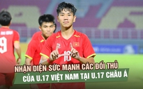 Nhận diện sức mạnh các đối thủ của U.17 Việt Nam tại U.17 châu Á 2026